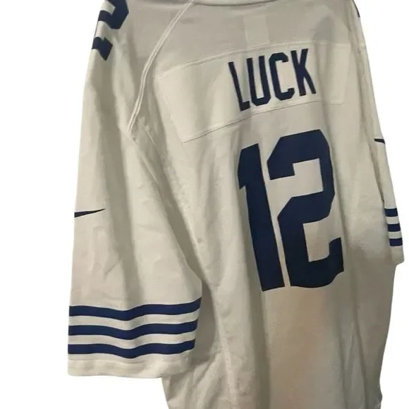 Indianapolis Colts NFL - Nike OnField Andrew Luck Football Jersey Mens Sz Large - Picture 4 of 16